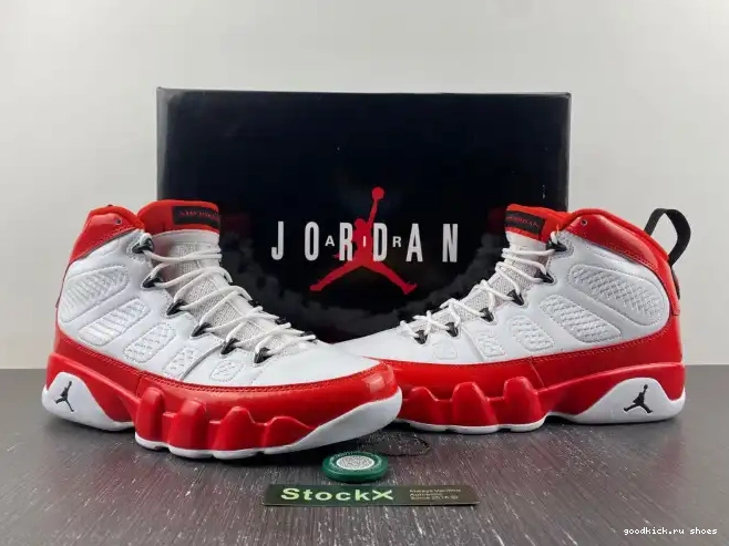Cheap 302370-160 Air Gym Retro White Red Jordan 9 0417